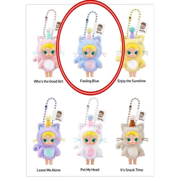 Pop Mart Baby Molly Pocket of Friends Feeling Blue - Picture 12 of 16